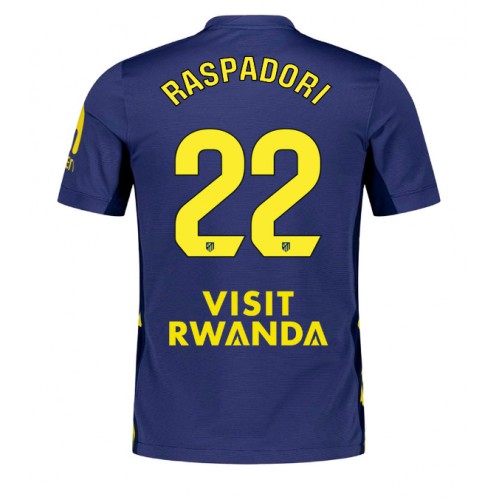 Dres Atletico Madrid Giacomo Raspadori #22 Gostujuci 2025-26 Kratak Rukav